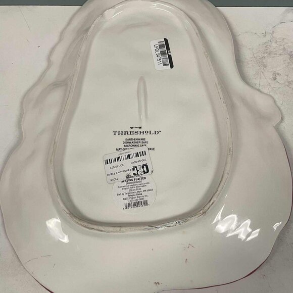 Brand New Threshold Santa Platter, 15.5" x 10". - Picture 2 of 2